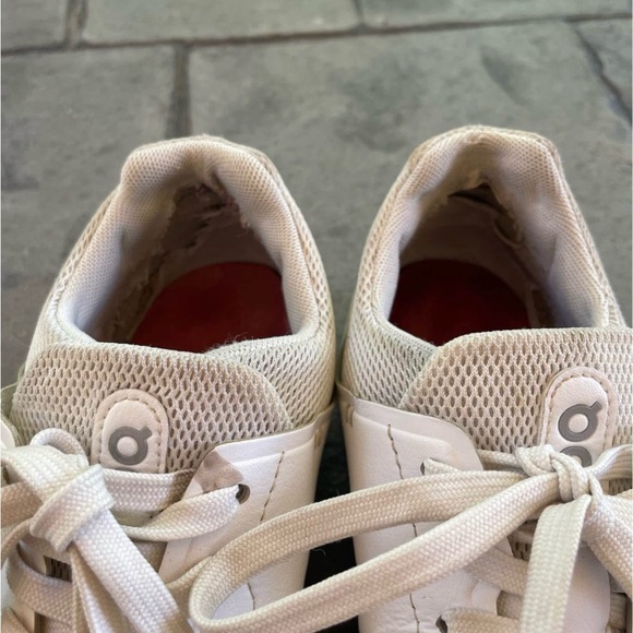 On Running Off-White Athletic Shoes - Picture 4 of 5